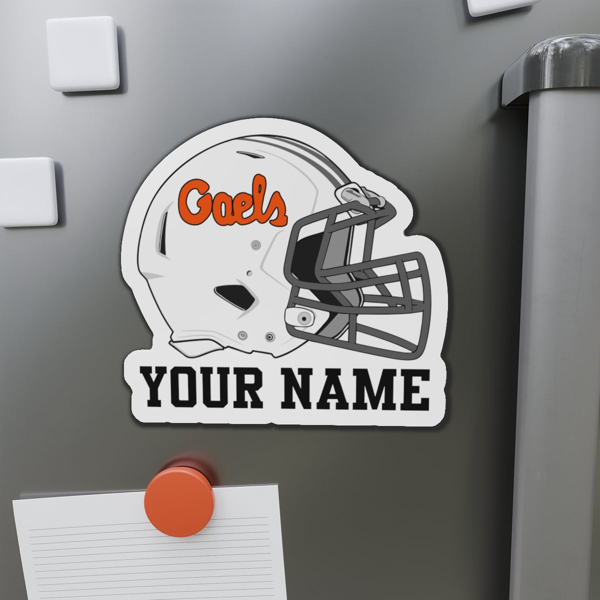 Shelton Gaels Football Helmet Die-Cut Magnet